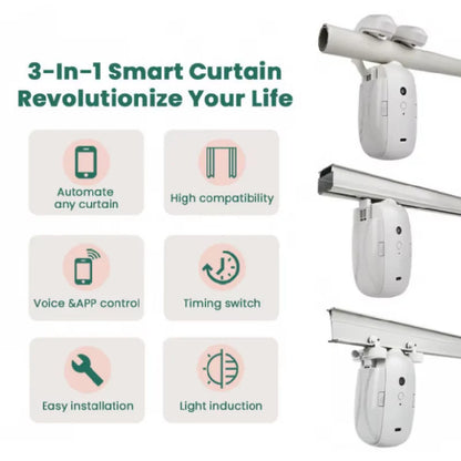 Tranquil Beauty™ Smart Curtain Opener