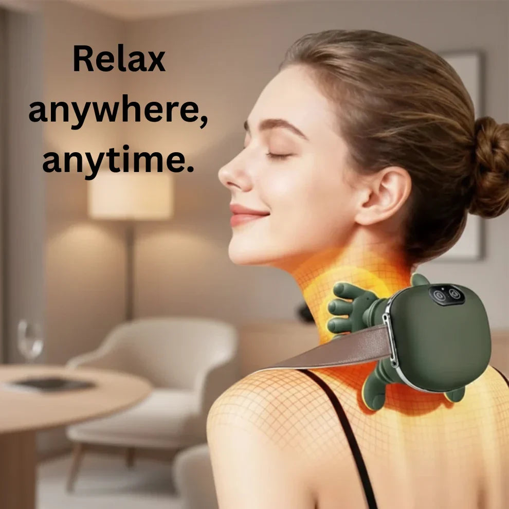 Tranquil Beauty™ Portable Electric Neck & Shoulder Massager