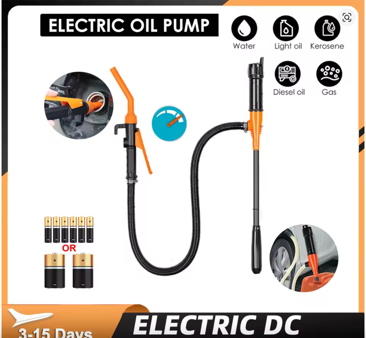 Tranquil Beauty™ Battery-Powered Fuel Transfer Pump