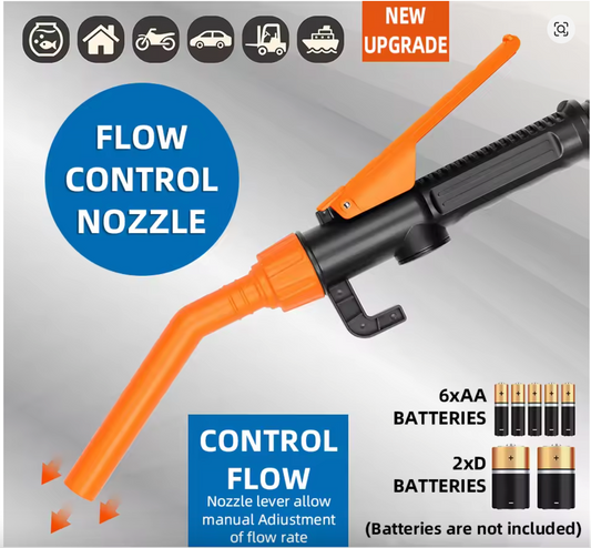 Tranquil Beauty™ Battery-Powered Fuel Transfer Pump