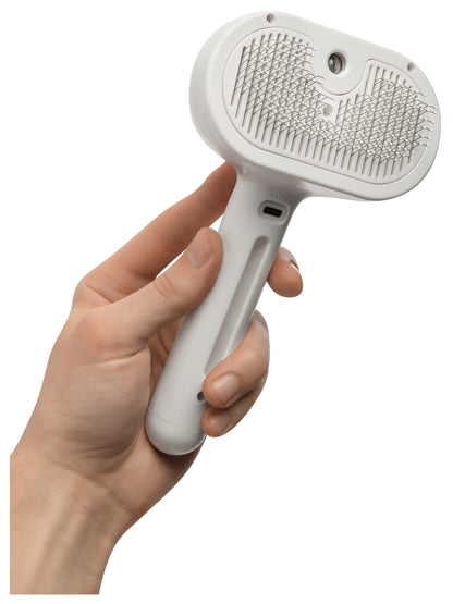 Tranquil Beauty™ Steam Dog Grooming Brush